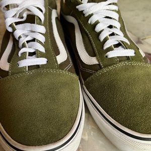 Olive Green Vans
